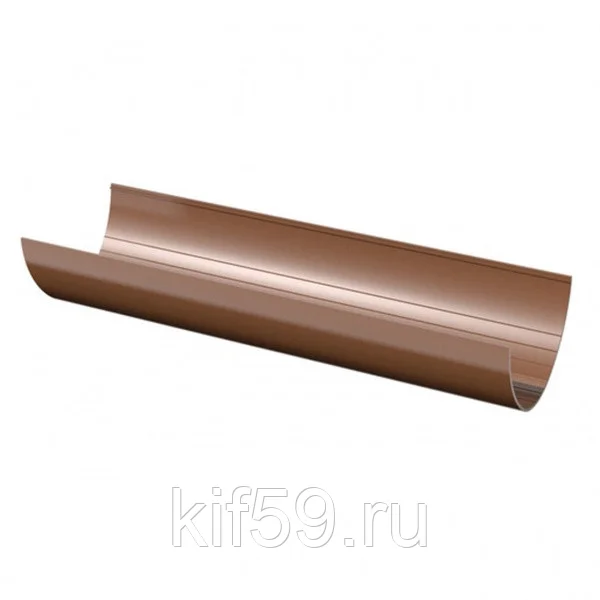 Желоб водосточный пластиковый 3 м коричневый Stärke