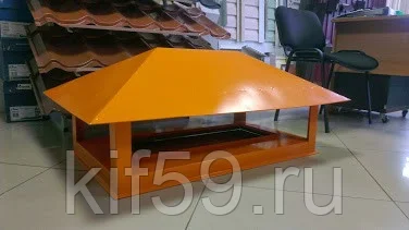 Оголовок печной трубы